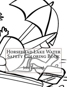 portada Horsehead Lake Water Safety Coloring Book (en Inglés)