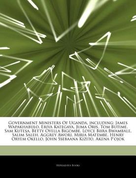 Libro articles on government ministers of uganda including james