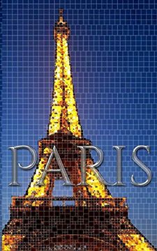 portada Paris Eiffel Tower Mosaic Creative Blank Journal sir Michael Huhn Designer Edition 