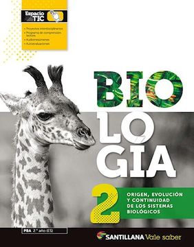 portada Biologia 2 Santillana Vale Saber