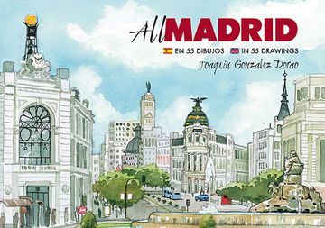 portada All Madrid en 55 Dibujos / in 55 Drawings (in Spanish)