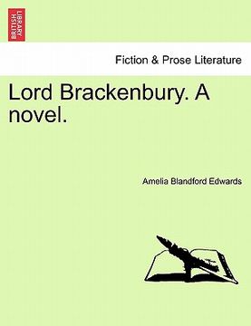 portada lord brackenbury. a novel. (en Inglés)