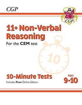 portada New 11+ cem 10-Minute Tests: Non-Verbal Reasoning - Ages 9-10 (en Inglés)