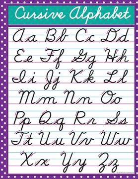 portada Cursive Alphabet: Cursive Handwriting Workbook for Kids and Teen: Beginning Cursive Helps Children Learn the Basics of Cursive Writing in the Most Enjoyable and fun Way!