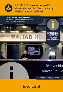 portada Procesos de Gestión de Unidades de Información y Distribución Turísticas (in Spanish)