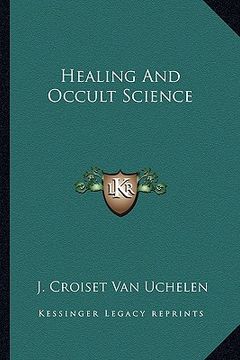 portada healing and occult science (en Inglés)