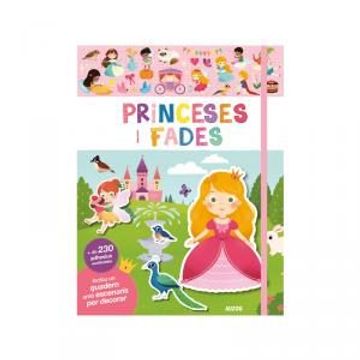 portada El meu Primer Llibre D'adhesius, Princeses i Fades: 230 Adhesius Princeses i Fades (in Spanish)