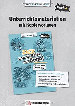 portada Buch+: Unterrichtsmaterialien mit Kopiervorlagen zu Zack und die Sache mit Benni (en Alemán)