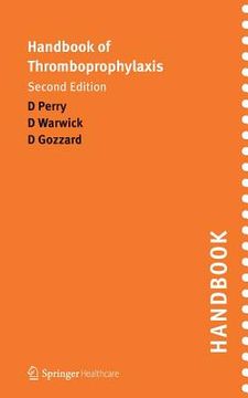 portada handbook of thromboprophylaxis: second edition
