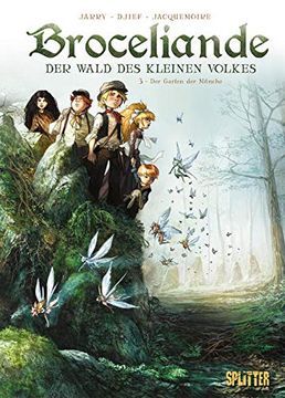 portada Broceliande? Der Wald des Kleinen Volkes. Band 3: Der Garten der Mönche (en Alemán)