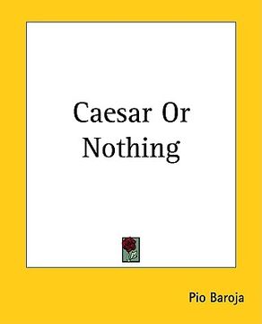 portada caesar or nothing (en Inglés)
