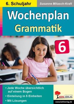 portada Wochenplan Grammatik / Klasse 6 (en Alemán)