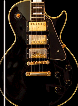 portada Gibson Les Paul Black Guitar (en Inglés)