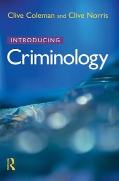 portada Introducing Criminology (en Inglés)
