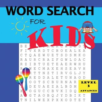 portada Word Search for Kids Level 3 (en Inglés)