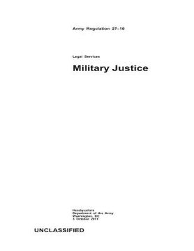 portada Military Justice (en Inglés)