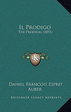 portada il prodigo: the prodigal (1851) (in English)