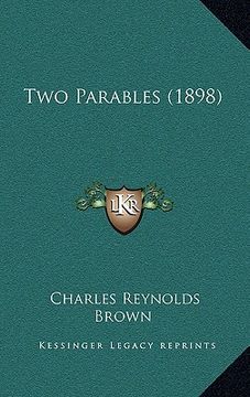 portada two parables (1898) (en Inglés)