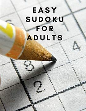 portada Easy Sudoku Brain Game for Adults (en Inglés)