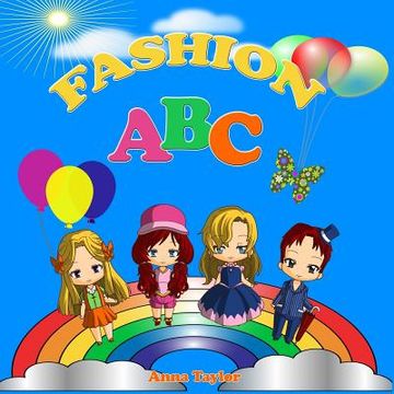 portada Fashion ABC. Alphabet Book & Clothes Vocabulary: Kids Alphabet ABC Books for Kids and Kindergarten Children (in English)