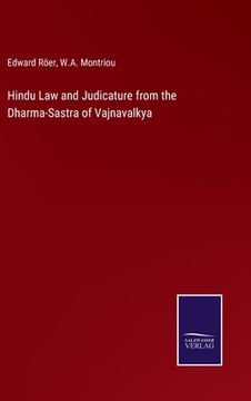 portada Hindu Law and Judicature from the Dharma-Sastra of Vajnavalkya 
