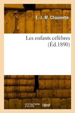 portada Les enfants célèbres (en Francés)