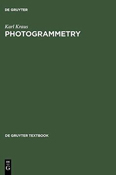 portada Photogrammetry: Geometry From Images and Laser Scans (de Gruyter Textbook) (en Inglés)