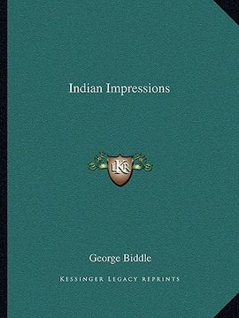 portada indian impressions (in English)