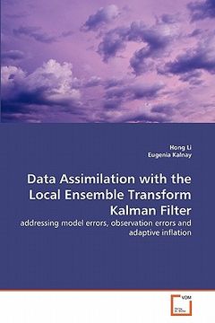 portada data assimilation with the local ensemble transform kalman filter (en Inglés)