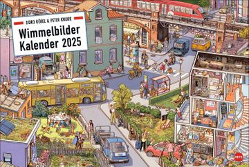 portada Goebel & Knorr Wimmelbilder Edition Kalender 2025