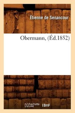 portada Obermann, (Éd.1852) (en Francés)