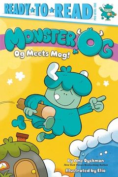 portada Og Meets Mog! Ready-To-Read Pre-Level 1 (Monster og) (en Inglés)