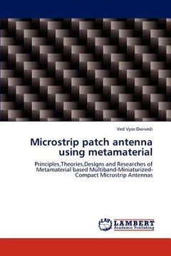portada microstrip patch antenna using metamaterial (en Inglés)