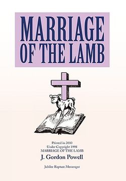 portada marriage of the lamb (en Inglés)