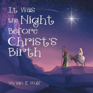 portada It Was the Night Before Christ's Birth (en Inglés)