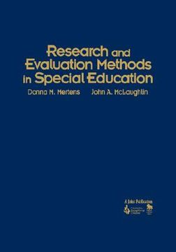portada research and evaluation methods in special education (en Inglés)