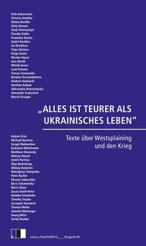 portada Alles ist Teurer als Ukrainisches Leben¿ (in German)