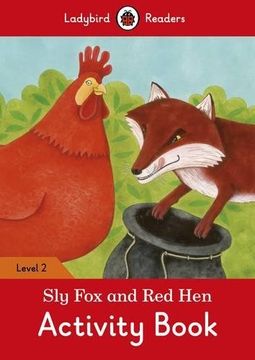 portada Sly fox and red hen Activity Book – Ladybird Readers Level 2 (en Inglés)
