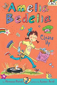 portada Amelia Bedelia Chapter Book #6: Amelia Bedelia Cleans up (en Inglés)