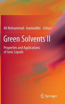 portada green solvents ii (in English)
