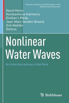 portada Nonlinear Water Waves: An Interdisciplinary Interface (en Inglés)