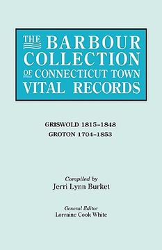 portada the barbour collection of connecticut town vital records (en Inglés)