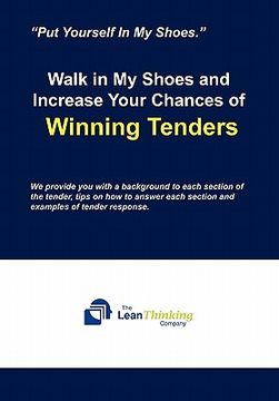 portada walk in my shoes and increase your chances of winning tenders (en Inglés)