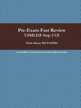 portada Pre-Exam Fast Review. Usmle® Step 2 cs (en Inglés)