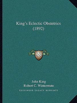 portada king's eclectic obstetrics (1892) (in English)
