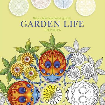 portada Garden Life: Nature Mandala Coloring Book