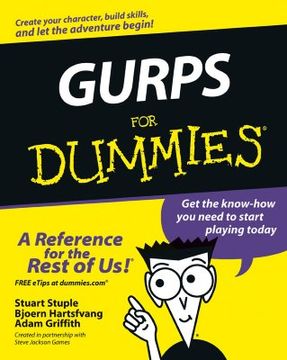 portada gurps for dummies (en Inglés)