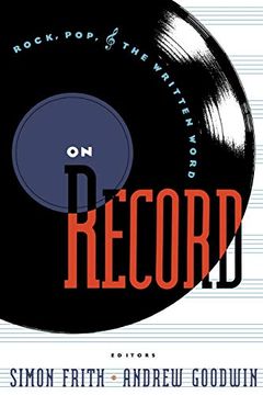 portada On Record: Rock, pop and the Written Word (in English)