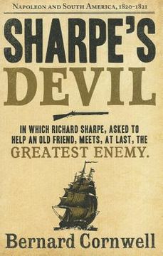 portada sharpe's devil: richard sharpe and the emperor, 1820-21