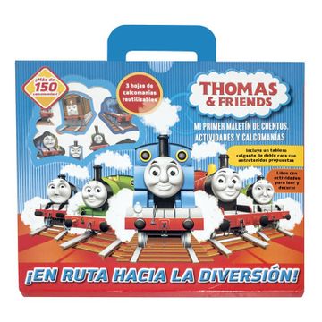 portada Thomas & Friends: En Ruta Hacia la Diversión - Mi Primer Maletín de Actividades y Calcomanías